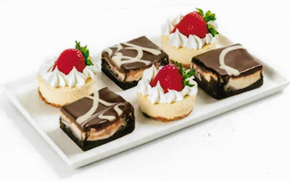 #457 Strawberry Cheesecake & Brownie Bites