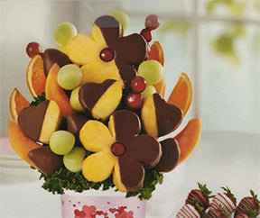 #23 Dipped Hearts, Daisies & Berries